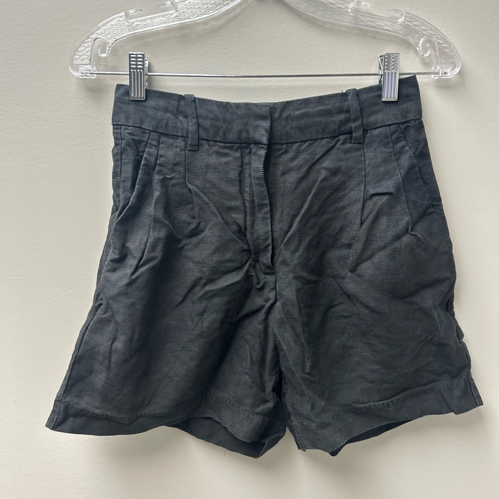 Wilfred‎ Layover 3” Linen Black Shorts